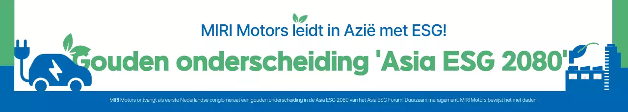 Blauwe Moderne Duurzaamheidspromotie