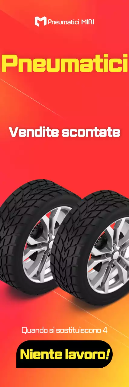 Annuncio di sconto evidenziato in rosso