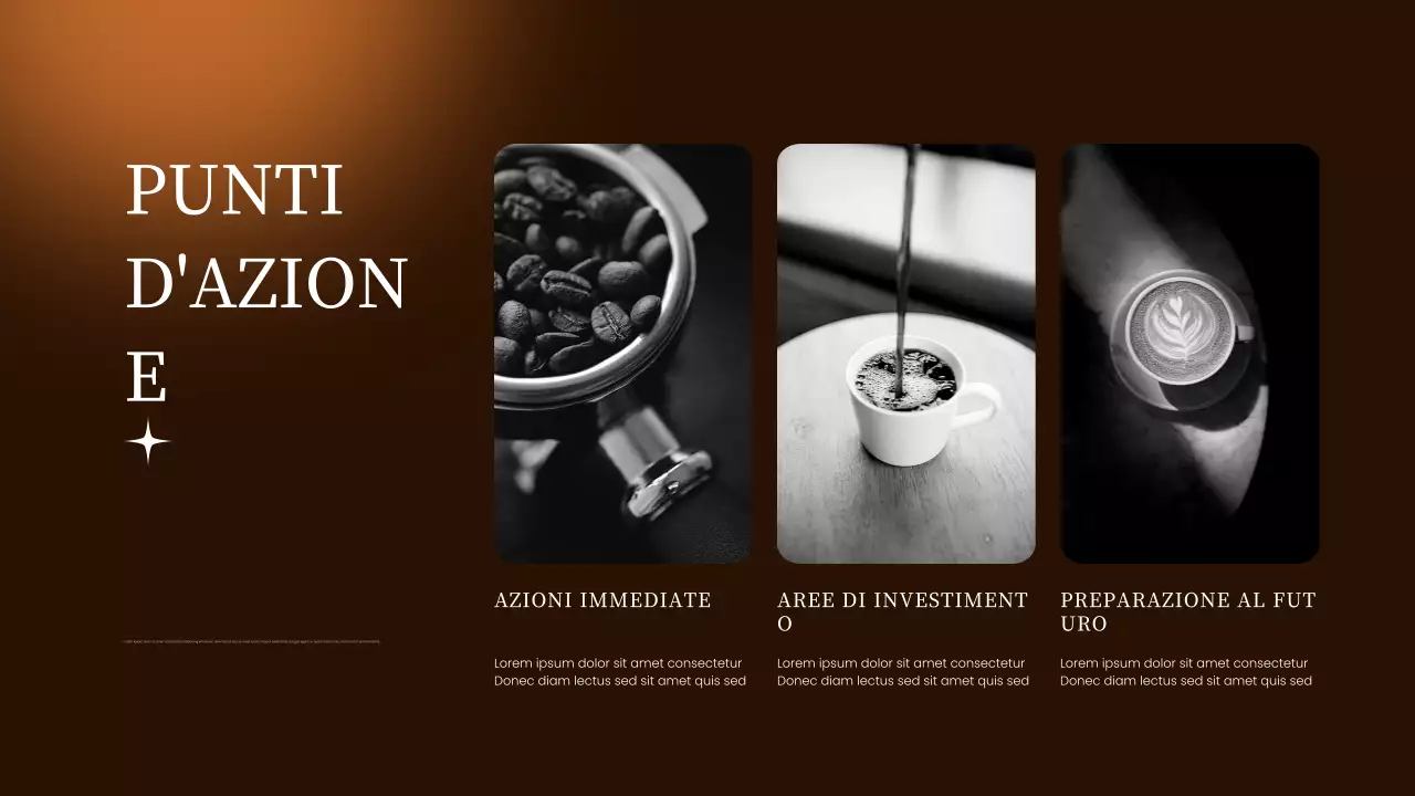 rapporto sul mercato moderno marrone