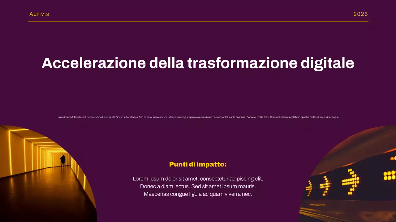 Presentazione del rapporto sulle tendenze del mercato moderno giallo