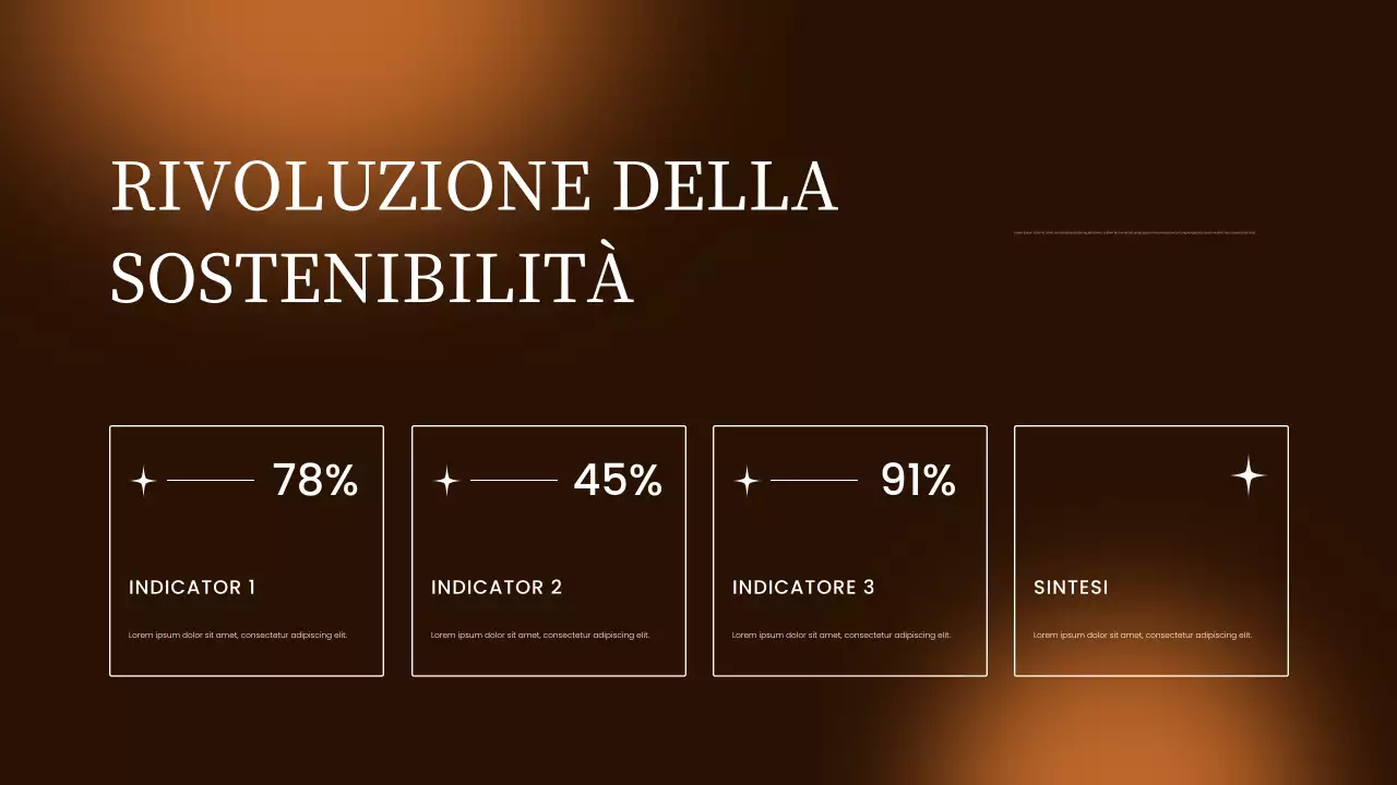 rapporto sul mercato moderno marrone