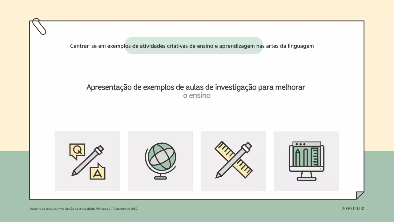 Relatório de Educação Simples da Mint