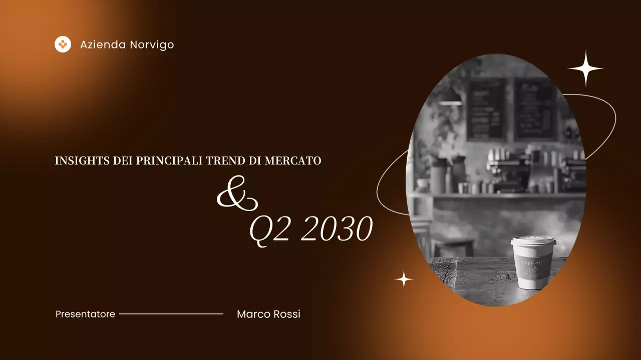 rapporto sul mercato moderno marrone