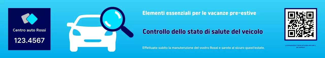 Guida di base all'ispezione dell'auto Sky Blue