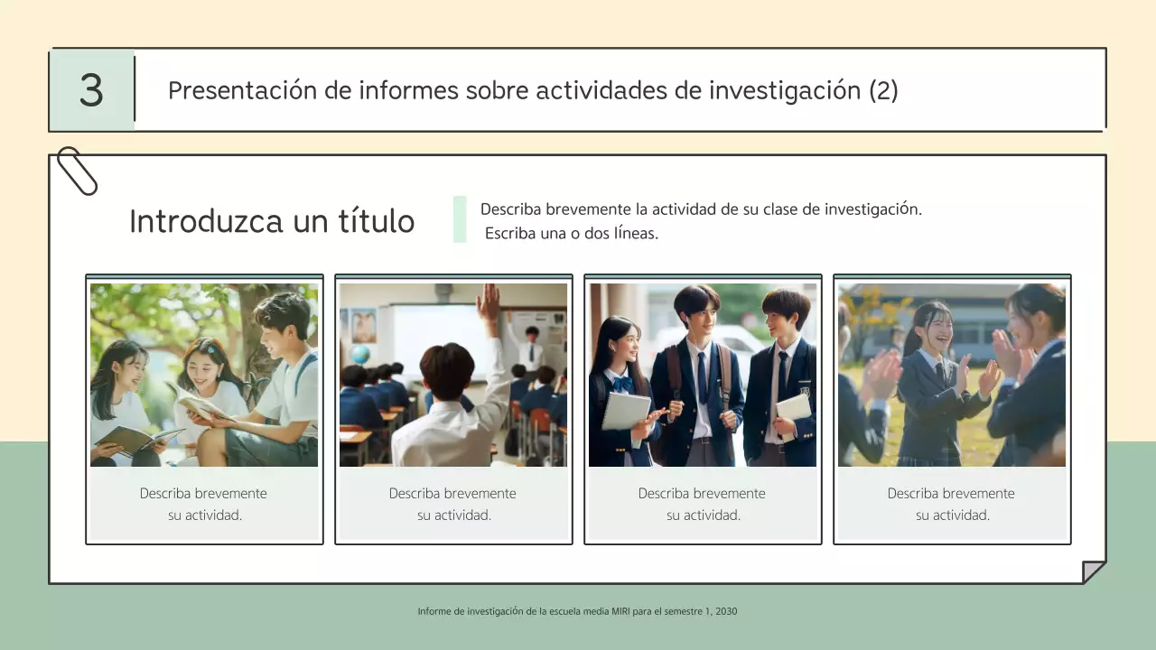 Informe de educación simple de Mint