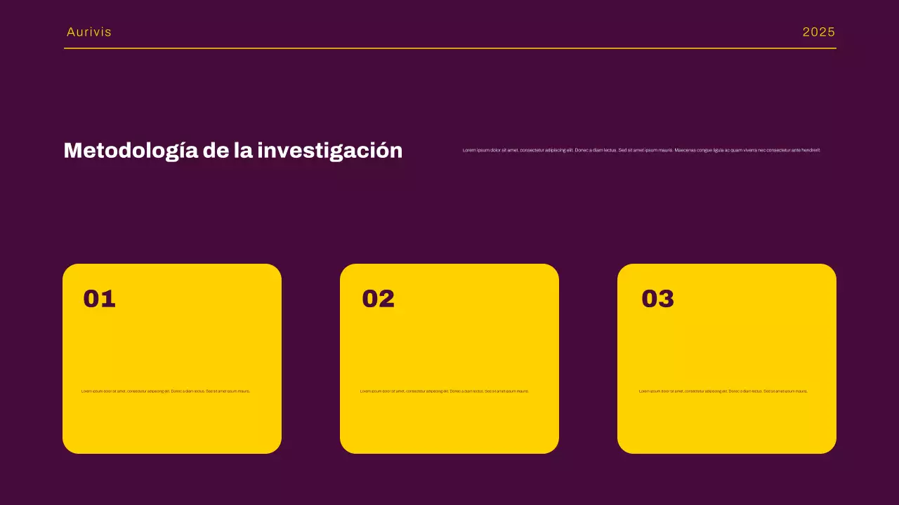 Presentación del informe de tendencias del mercado moderno amarillo