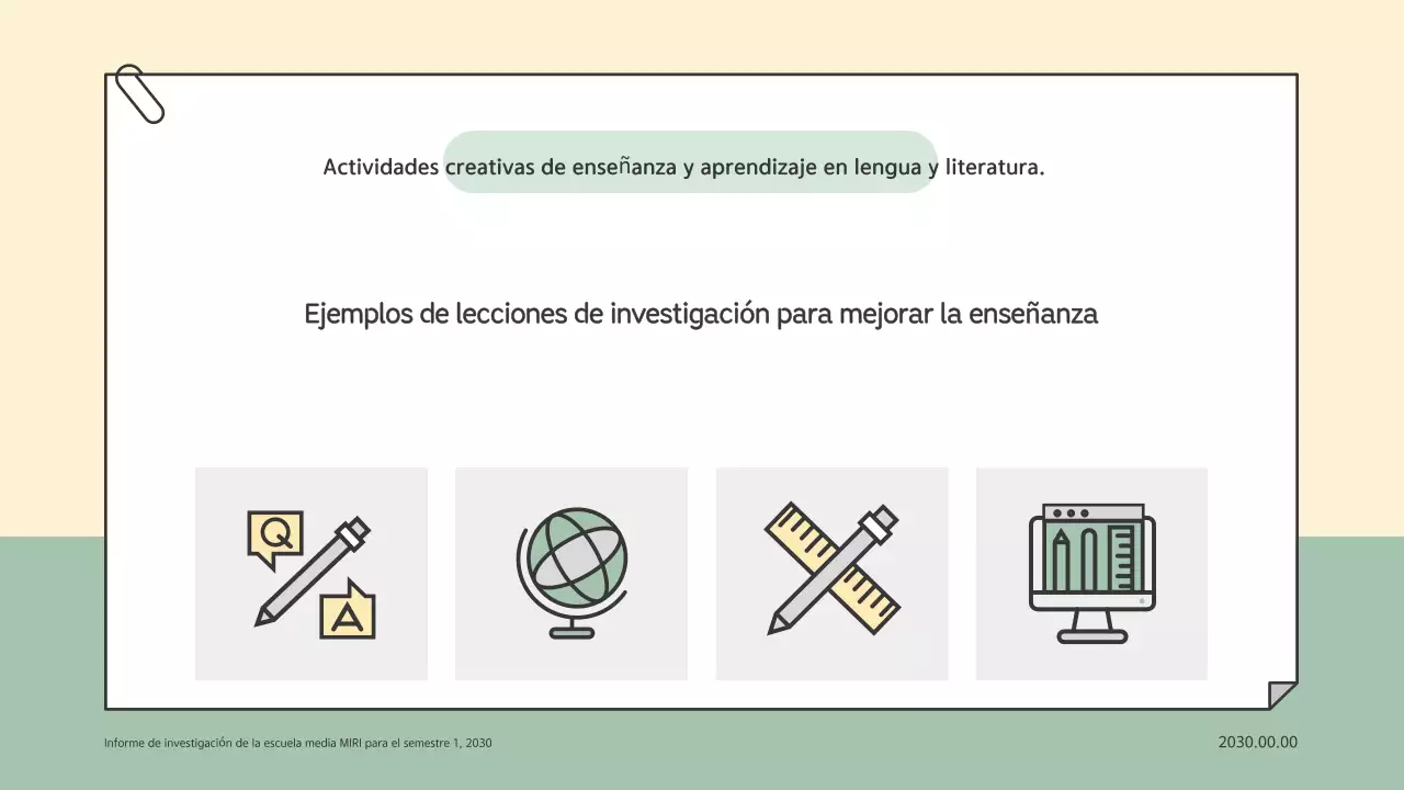 Informe de educación simple de Mint