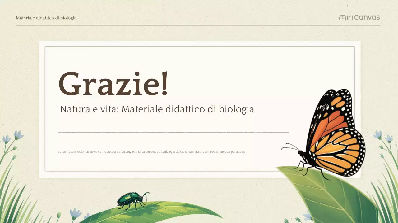 Presentazione di Biologia Botanica Verde