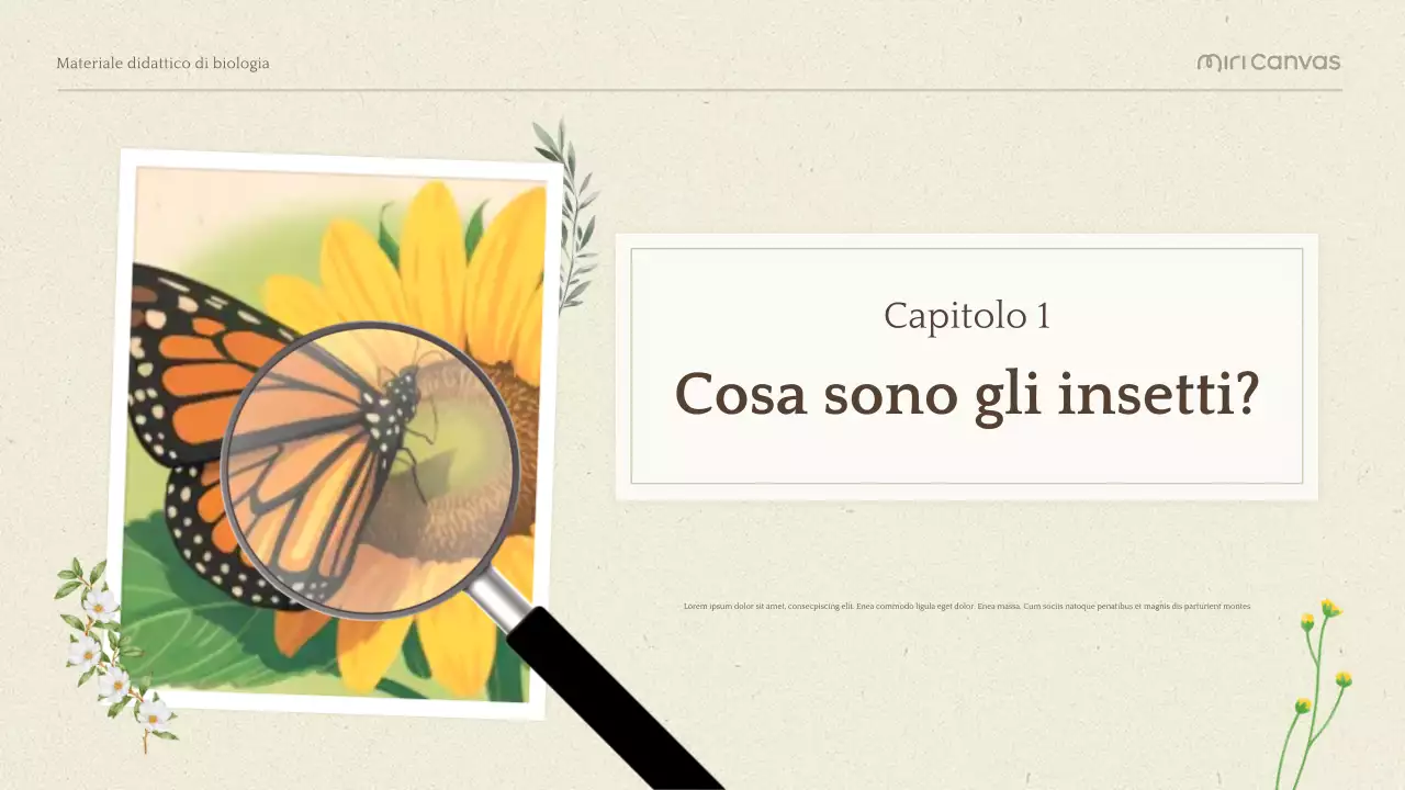 Presentazione di Biologia Botanica Verde