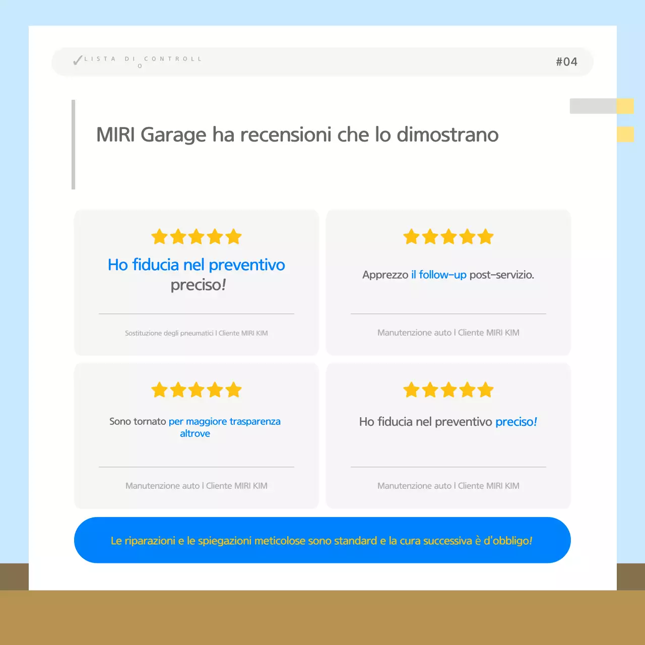 Informazioni su come scegliere un garage blu pulito