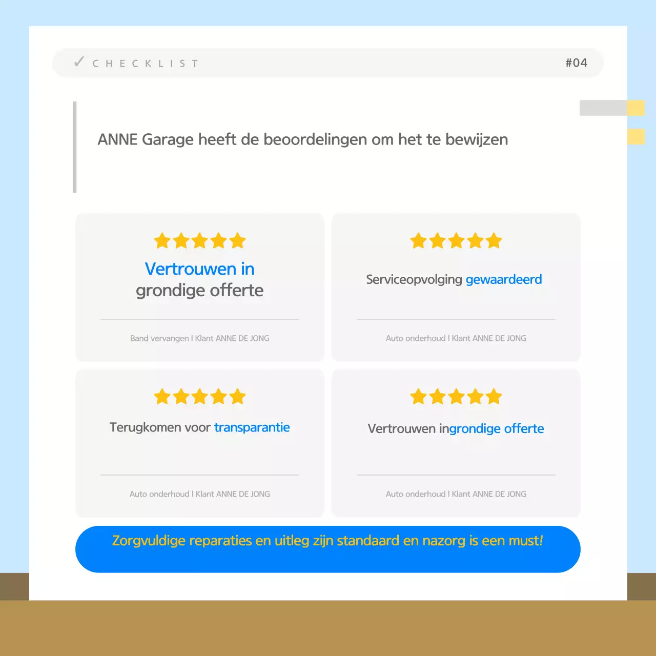 Informatie over het kiezen van een schone blauwe garage