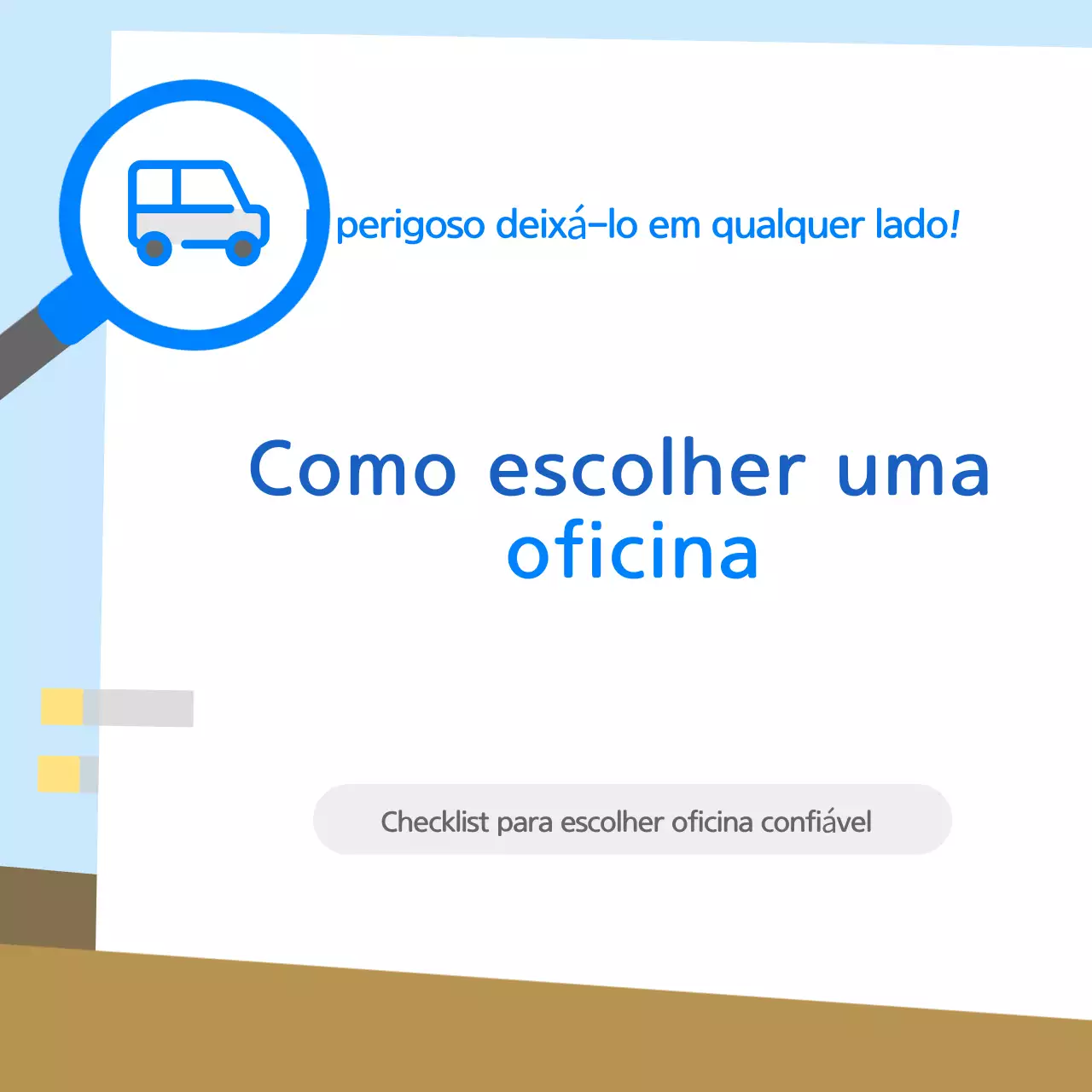 Informações sobre como escolher uma garagem azul limpa