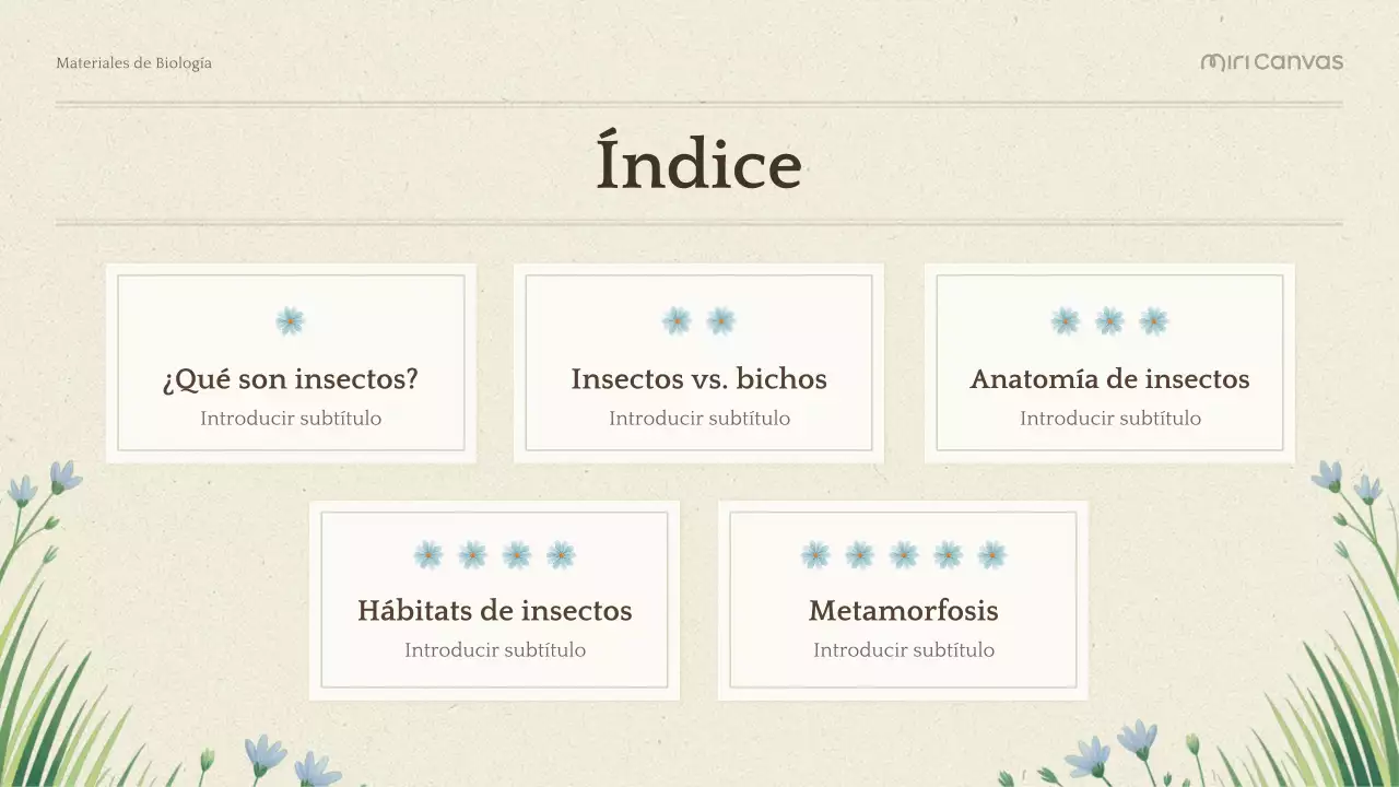 Presentación de biología botánica verde