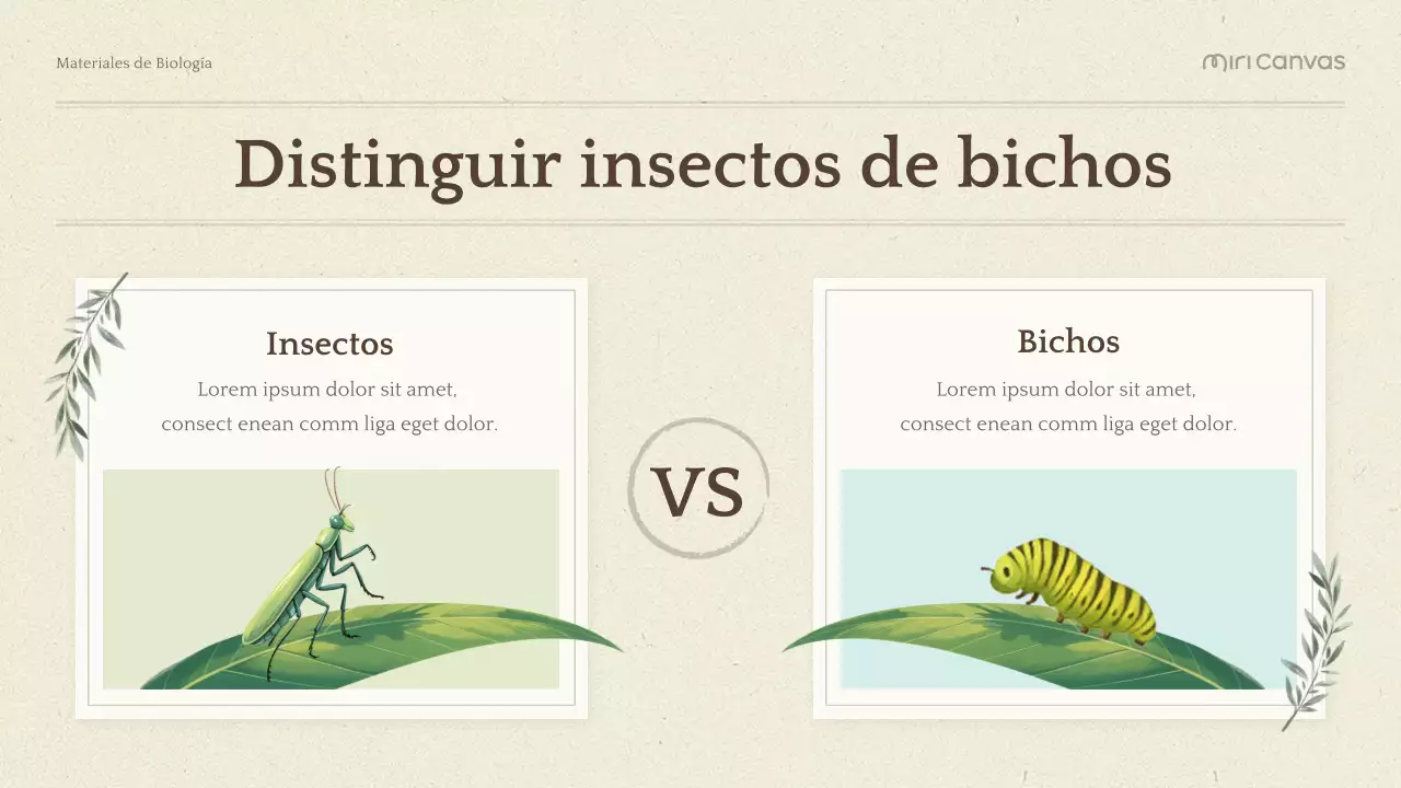 Presentación de biología botánica verde