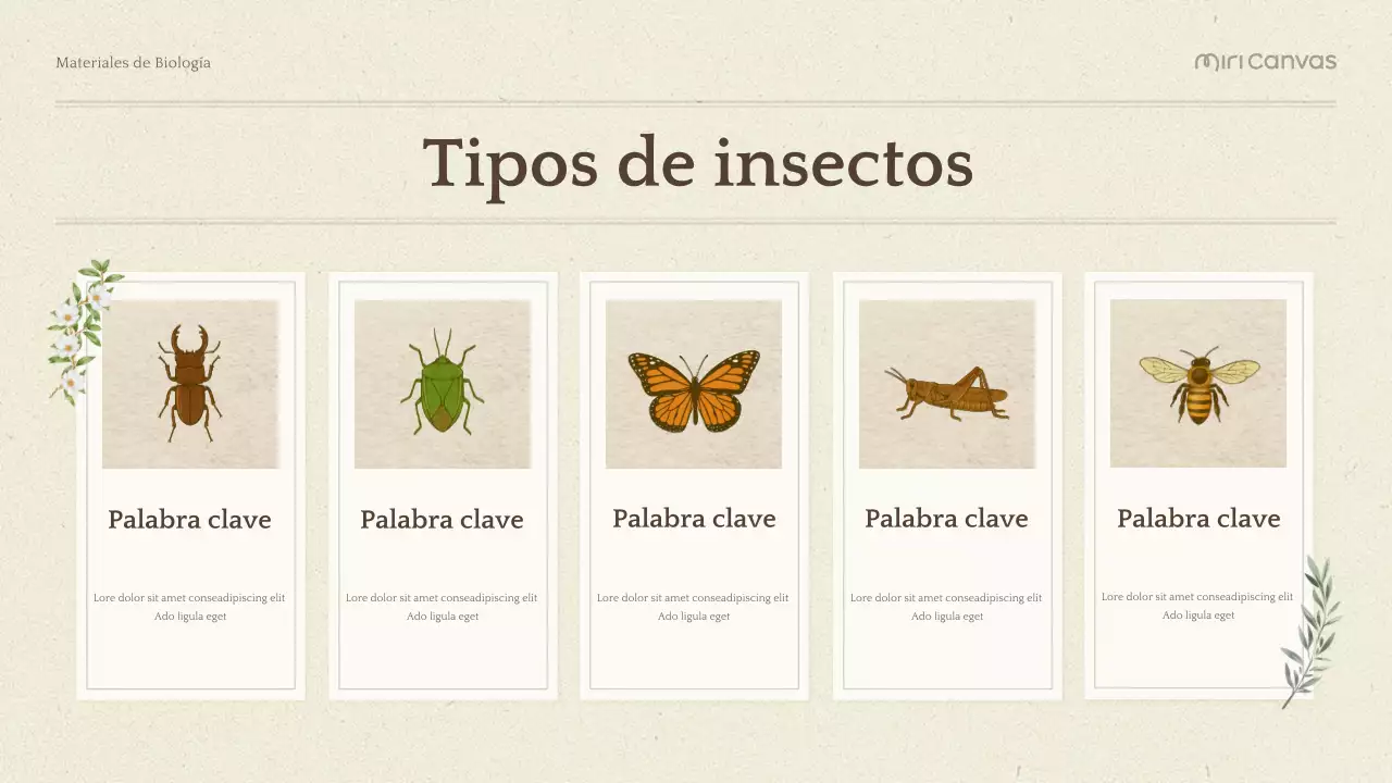 Presentación de biología botánica verde