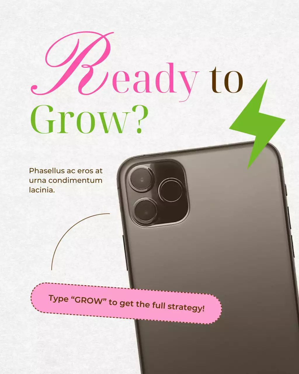 Black and Pink Vibrant Content Creation TIps Instagram Post