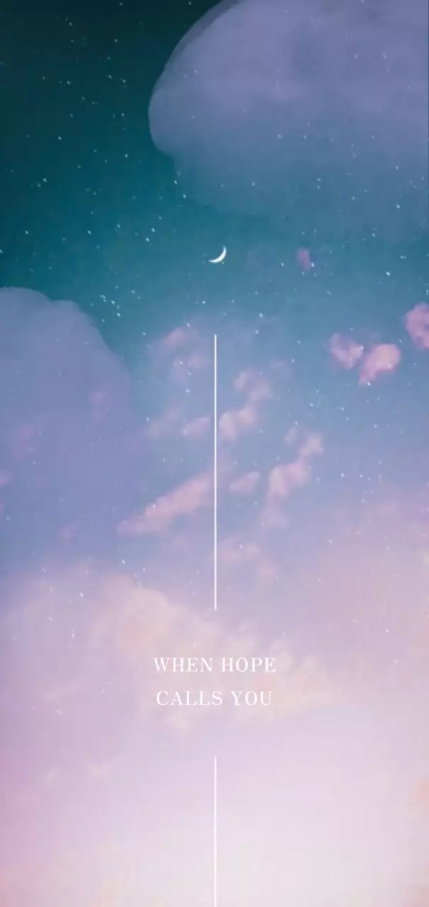 パステル ファンタジー 空 ポスター