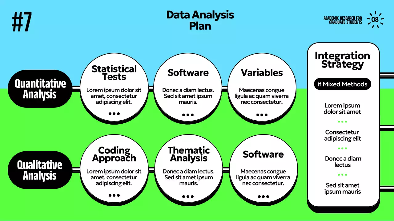블루 코믹 리서치 프레젠테이션
