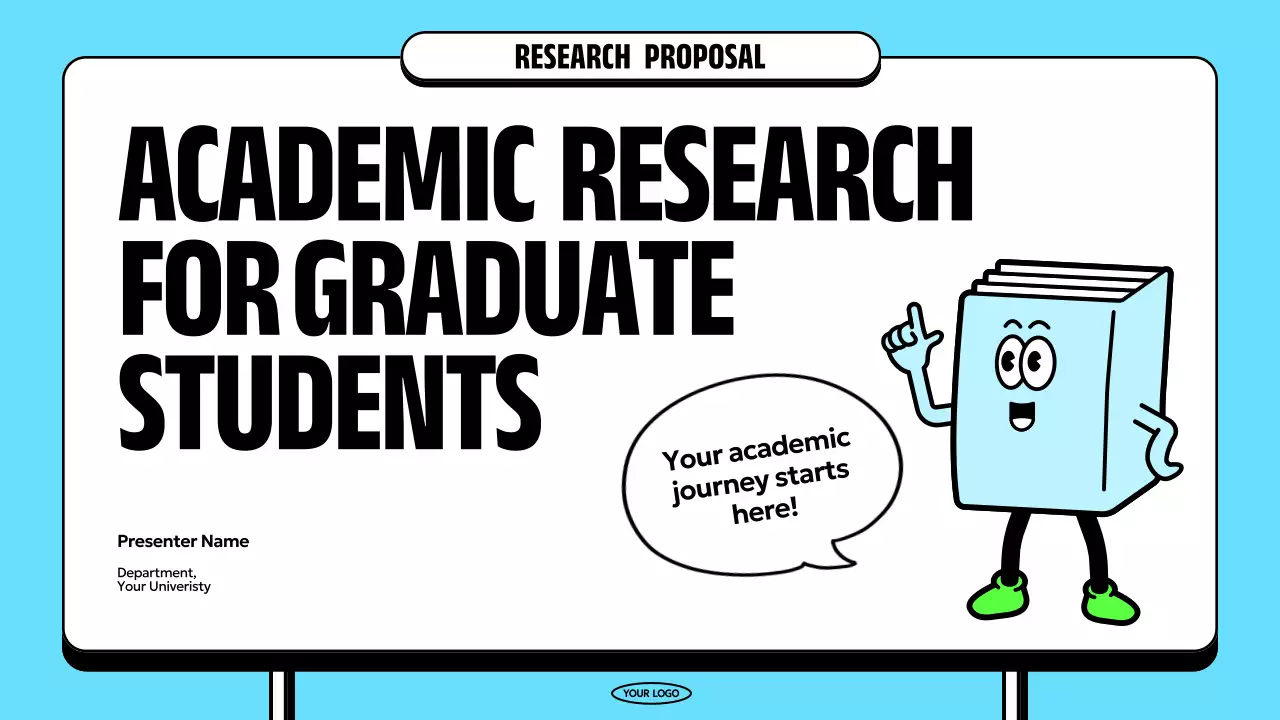 블루 코믹 리서치 프레젠테이션