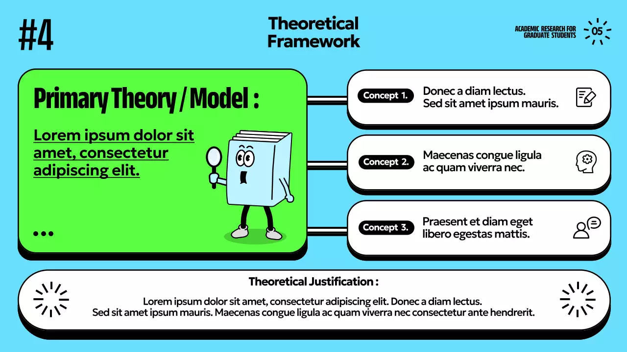 블루 코믹 리서치 프레젠테이션