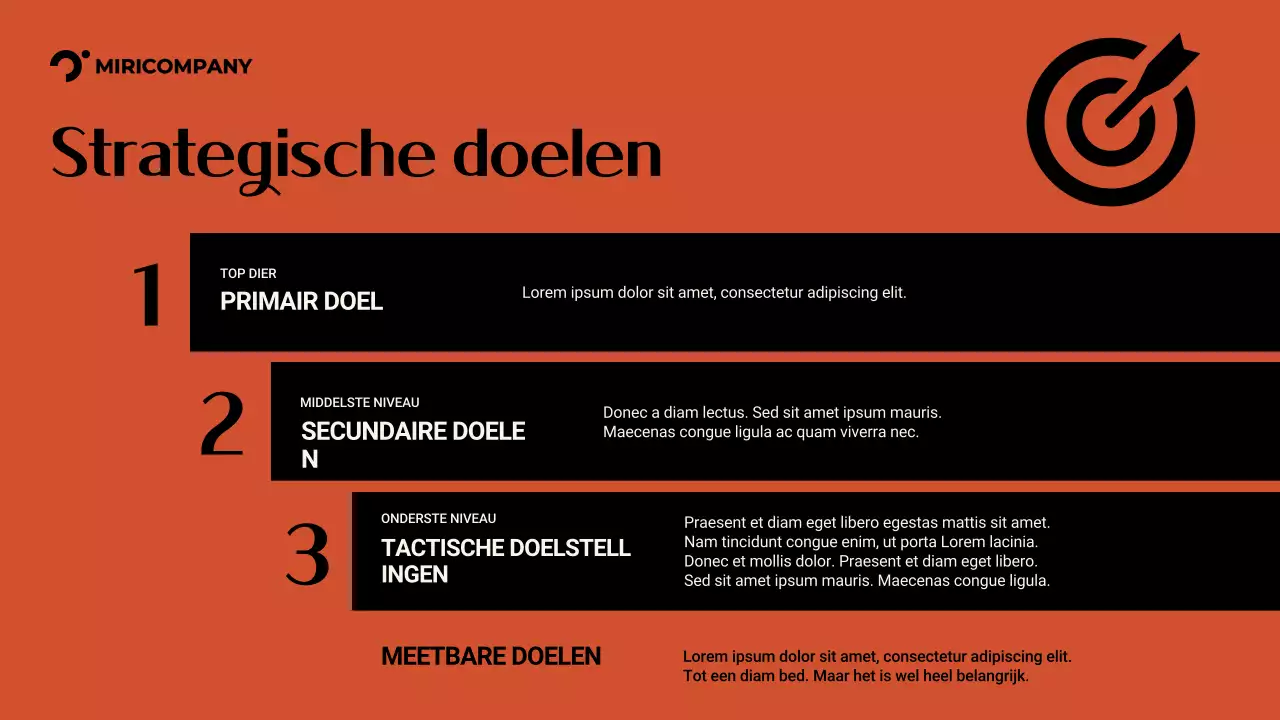 Oranje Moderne Marketing Promotie Presentatie