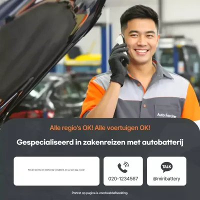 Grijze moderne auto zakelijke reis advertentie