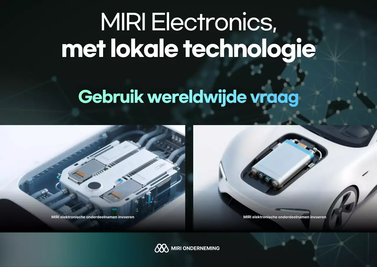 Zwarte moderne technologie promotie