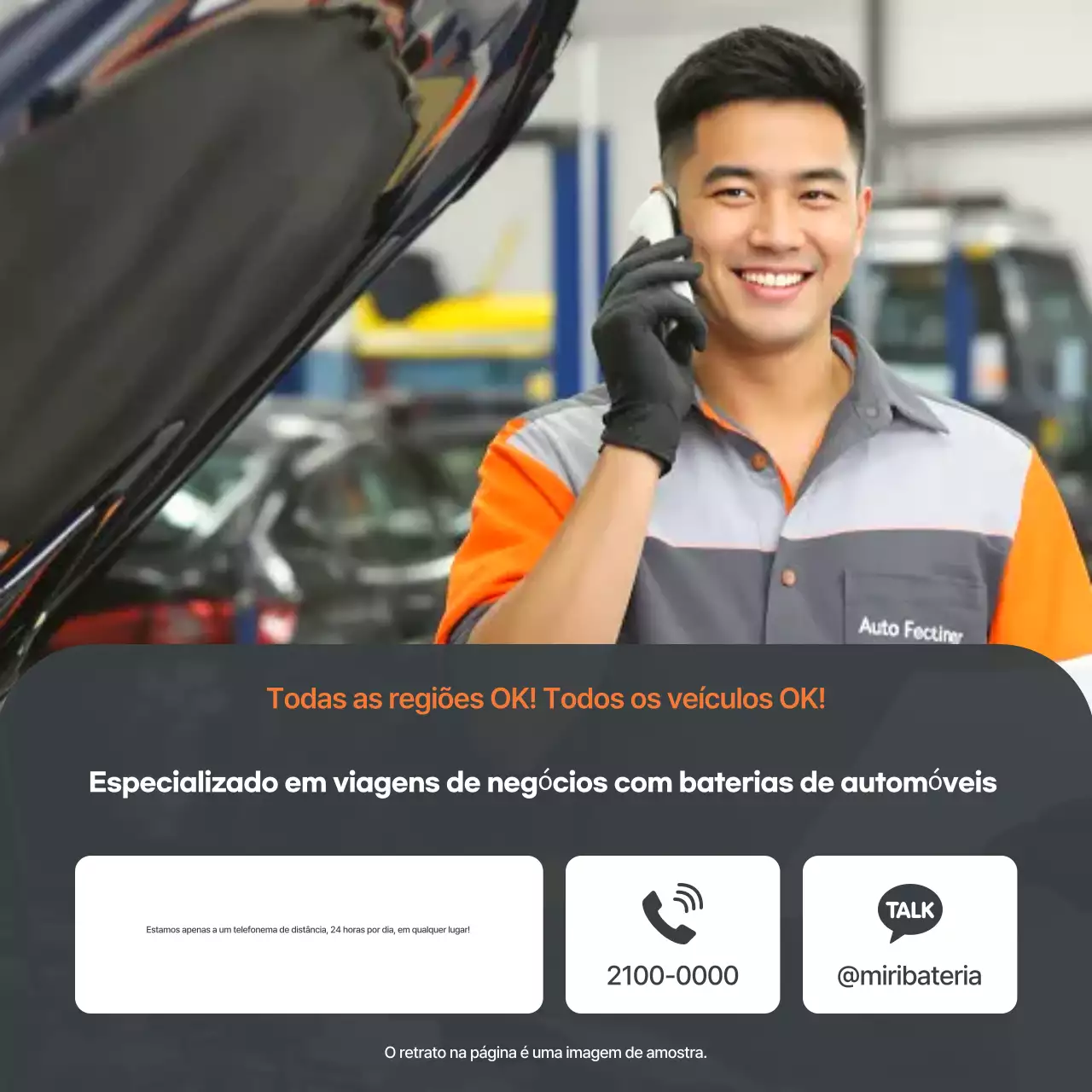 Anúncio de viagem de negócios em carro moderno cinza
