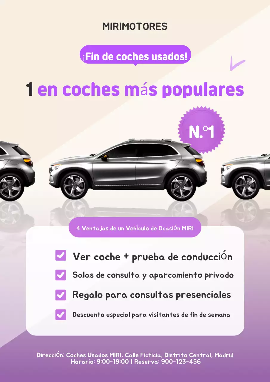 Anuncio del coche moderno Bora