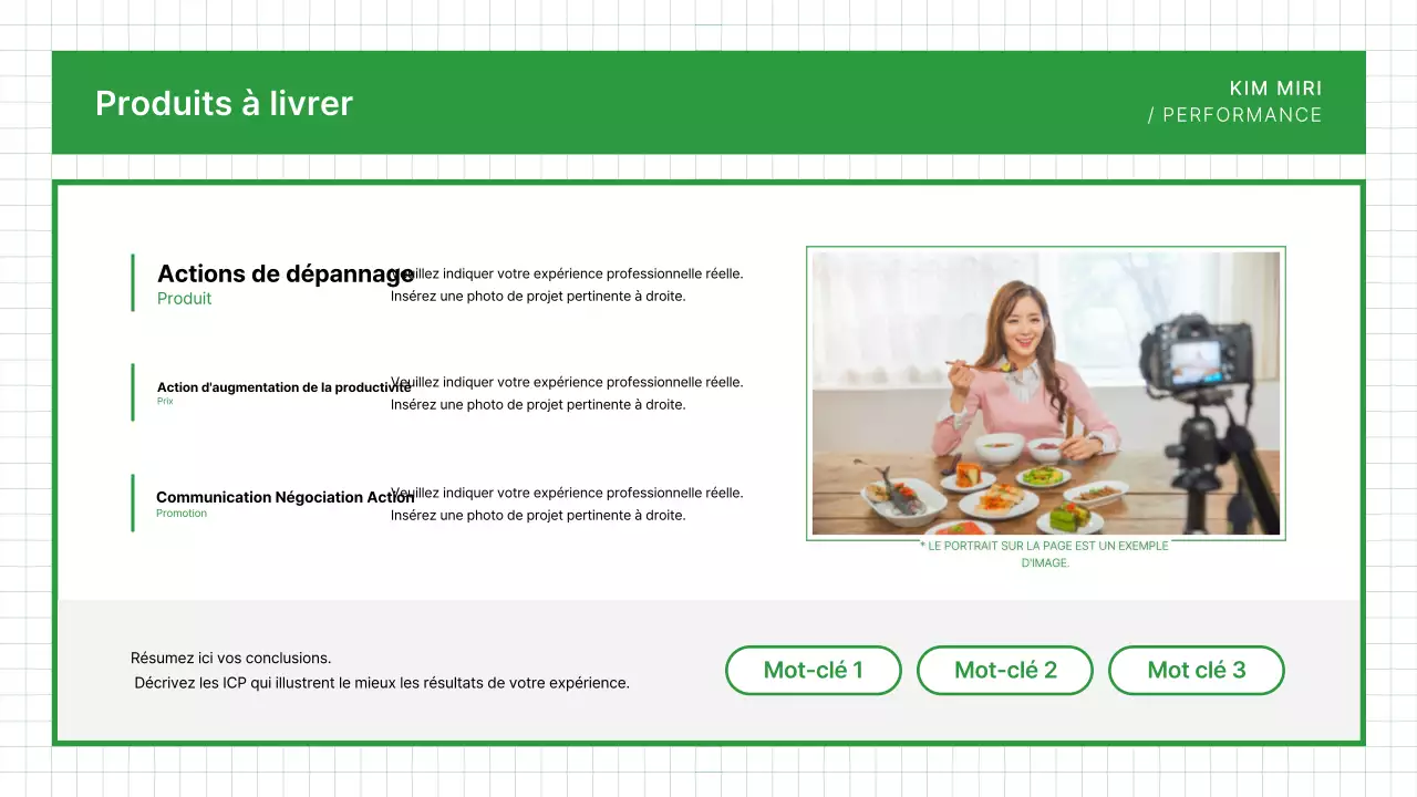 Carte de visite Green Clean Portfolio