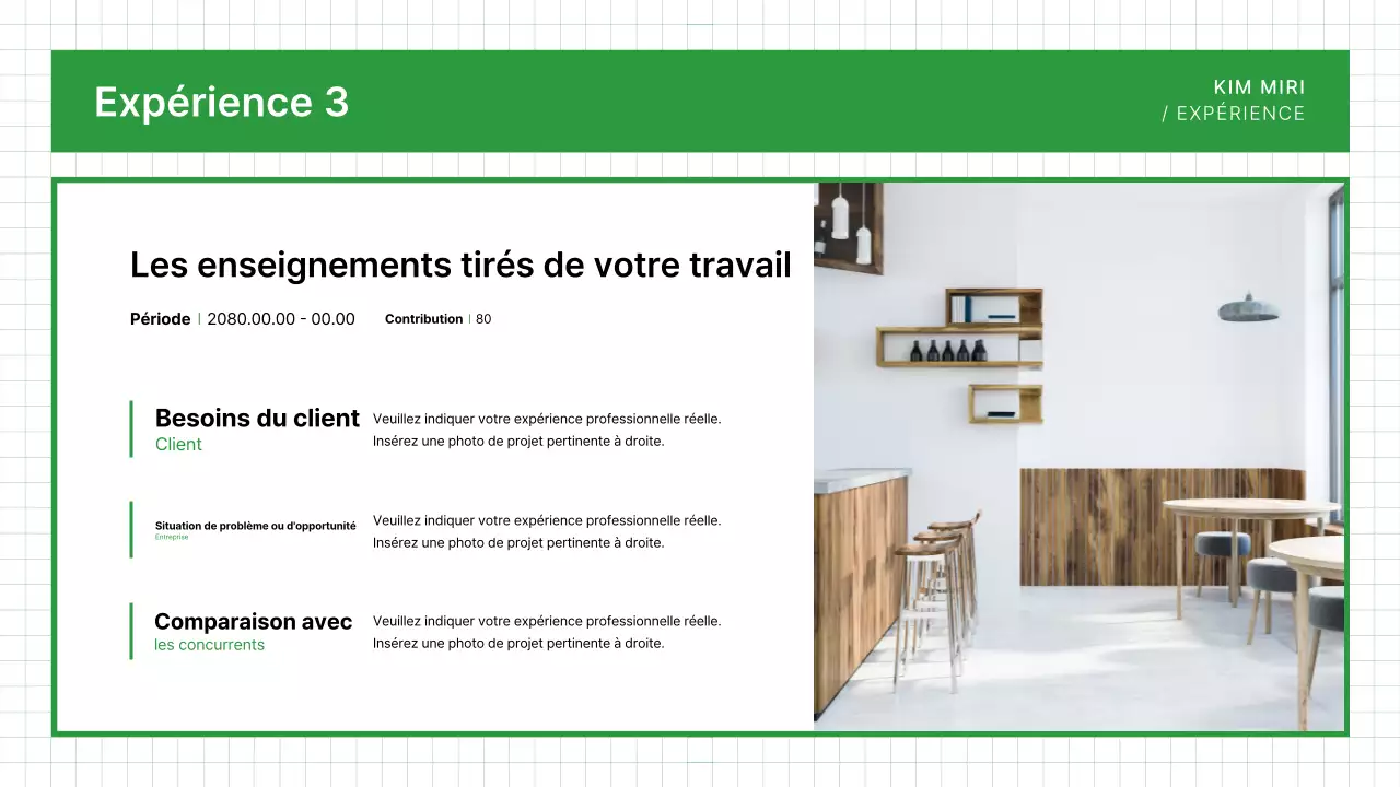 Carte de visite Green Clean Portfolio