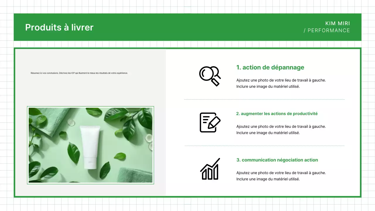 Carte de visite Green Clean Portfolio