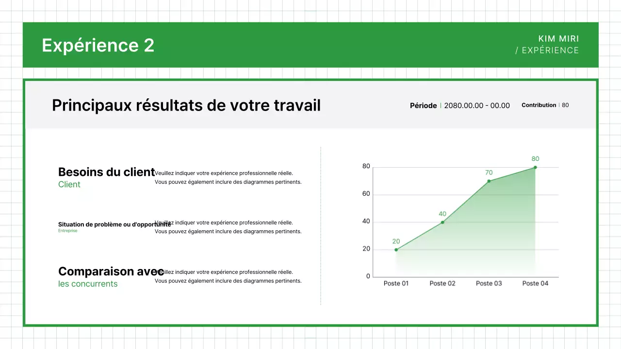 Carte de visite Green Clean Portfolio