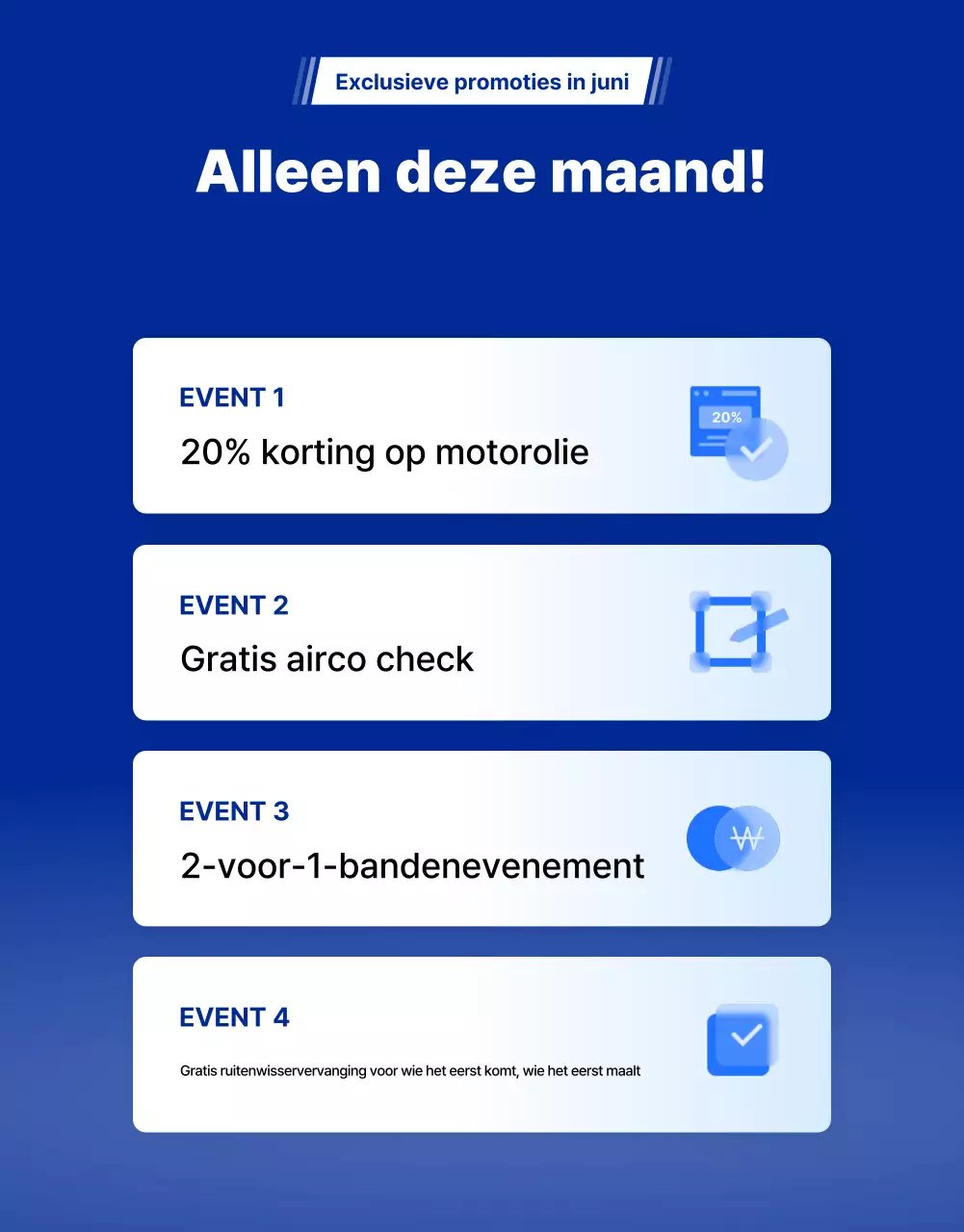 Grijze moderne auto-onderhoudsadvertentie