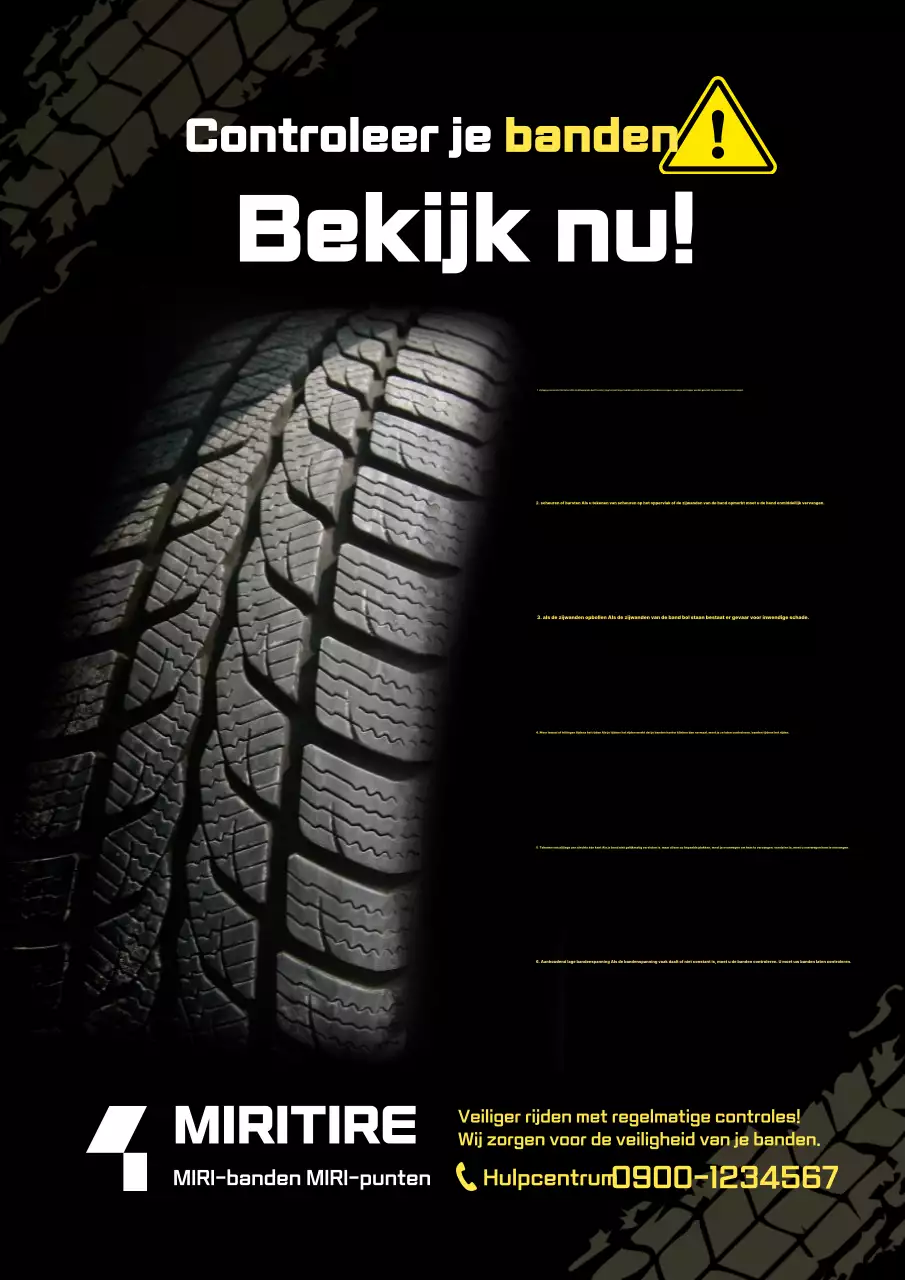 Veiligheidsinstructies voor zwarte markering