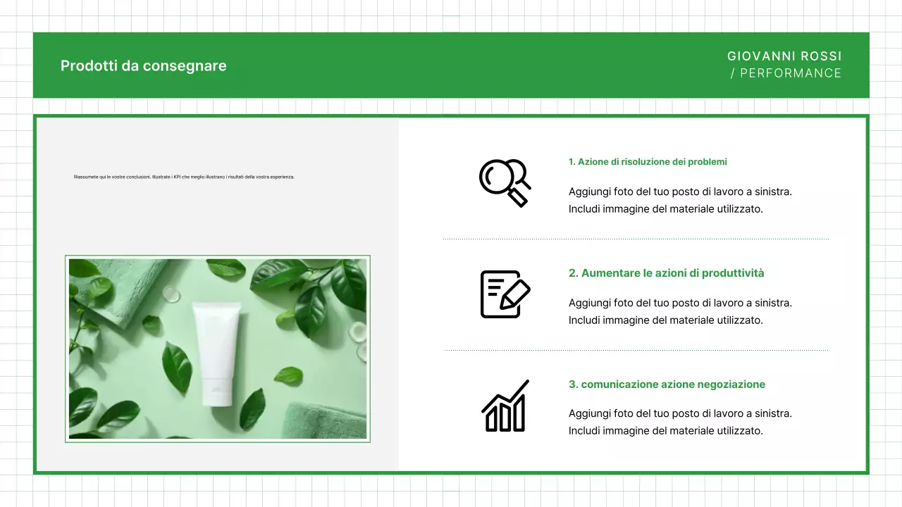 Biglietto da visita Green Clean Portfolio