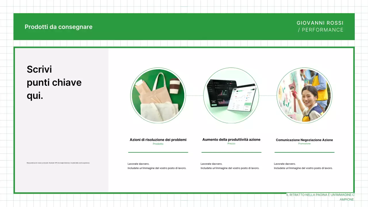 Biglietto da visita Green Clean Portfolio