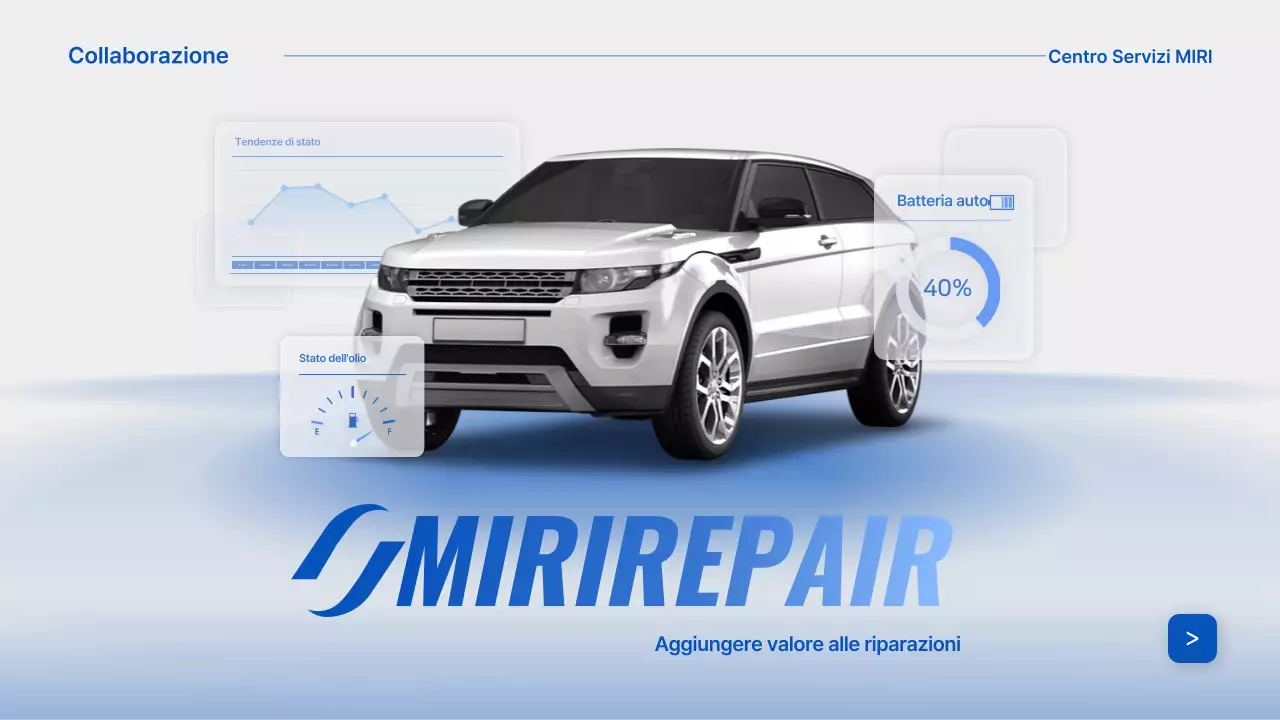 Pubblicità di Blue Modern Auto Repair