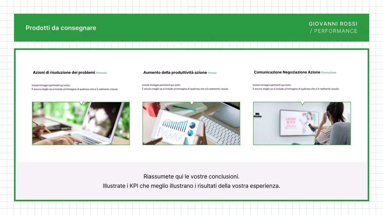 Biglietto da visita Green Clean Portfolio