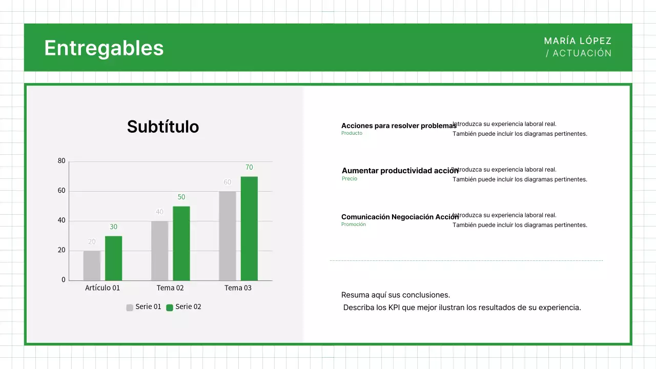 Tarjeta de presentación Green Clean Portfolio