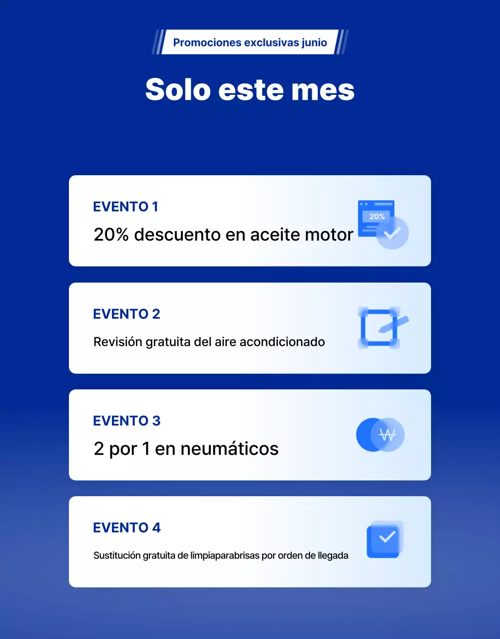 Anuncio de mantenimiento de coches modernos de color gris