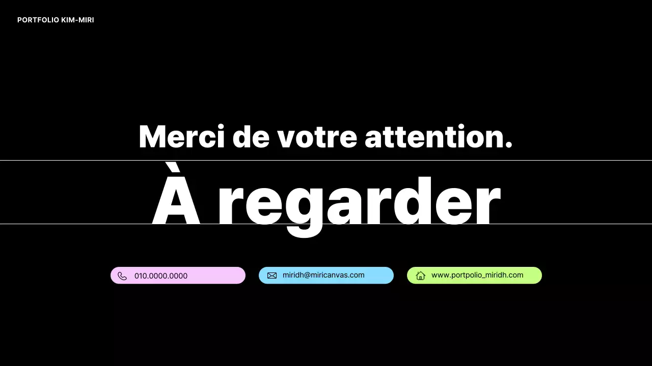 Portefeuille minimaliste noir