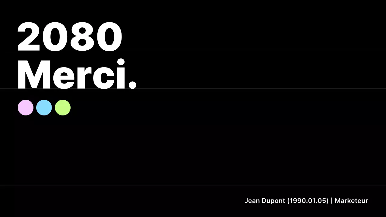 Portefeuille minimaliste noir