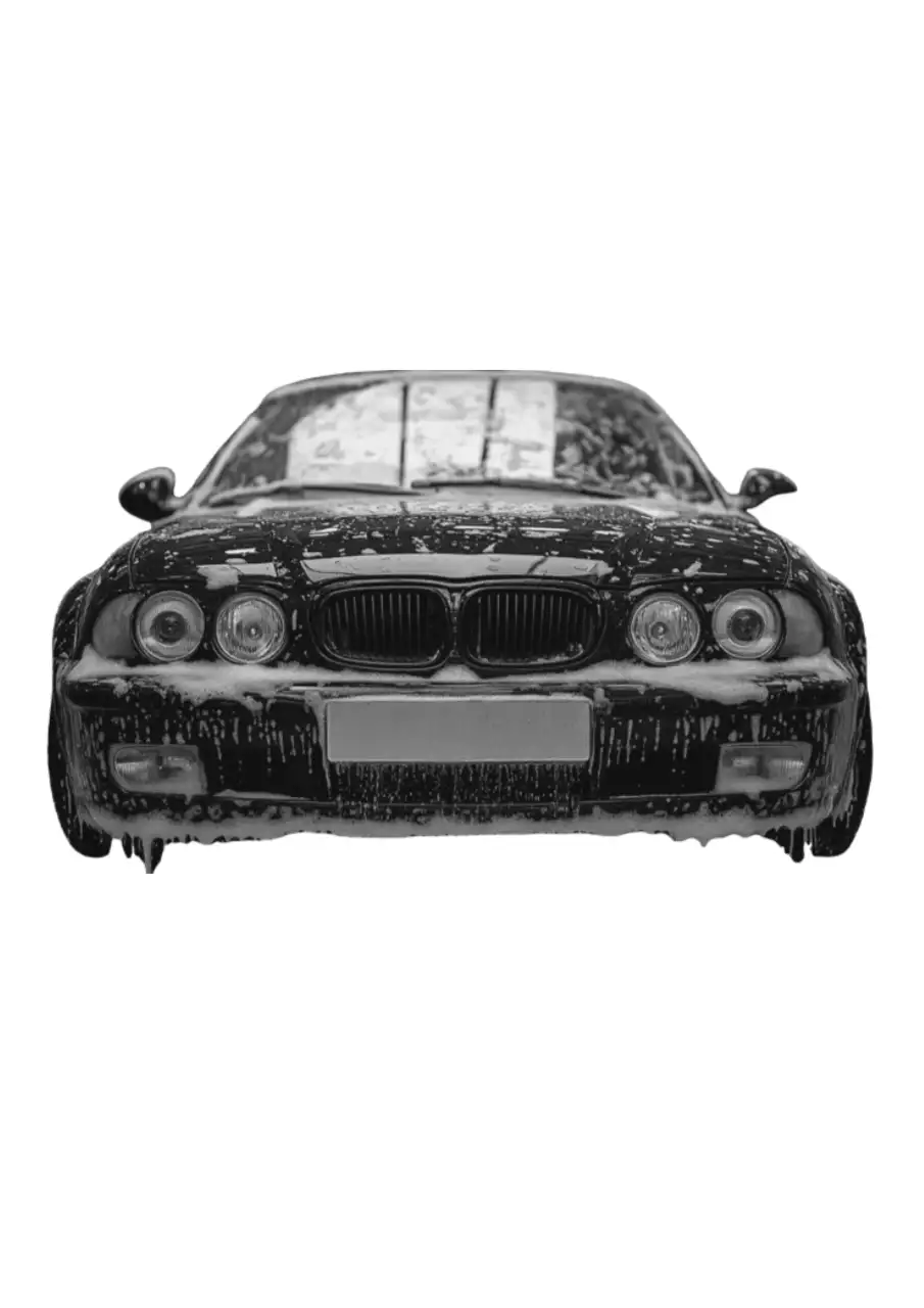 promotion de lavage de voiture bleu audacieux