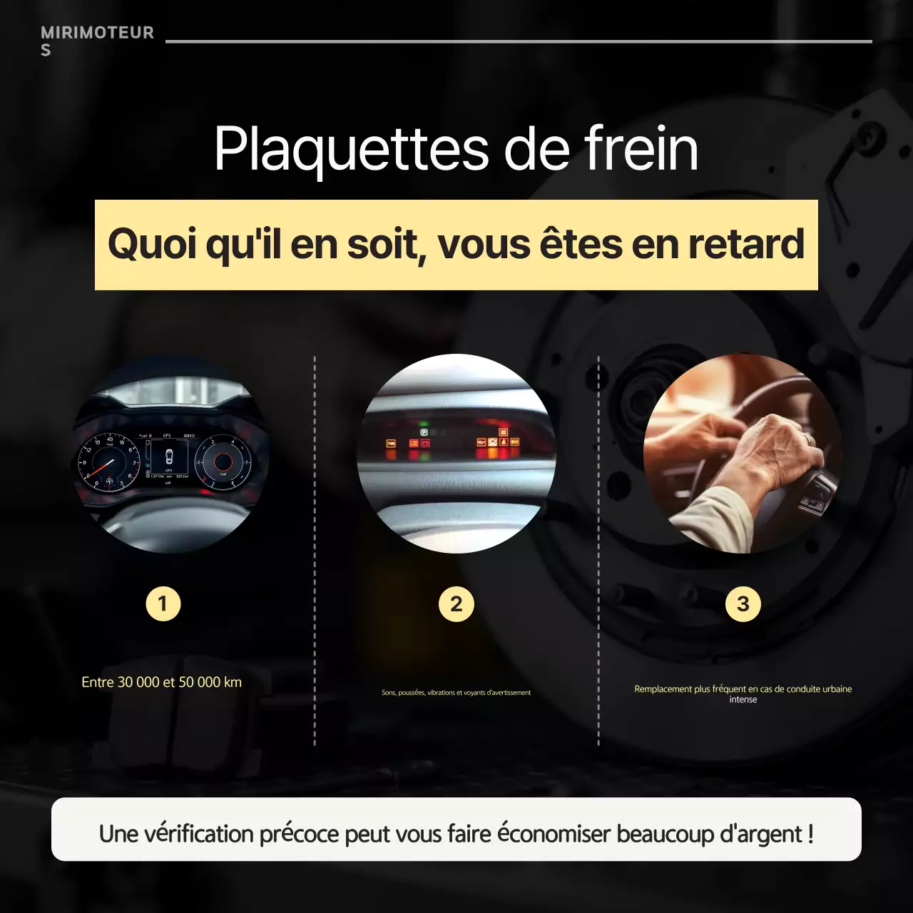 Un guide simple d'entretien automobile en blanc et noir