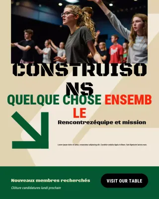 Présentation du recrutement du club universitaire