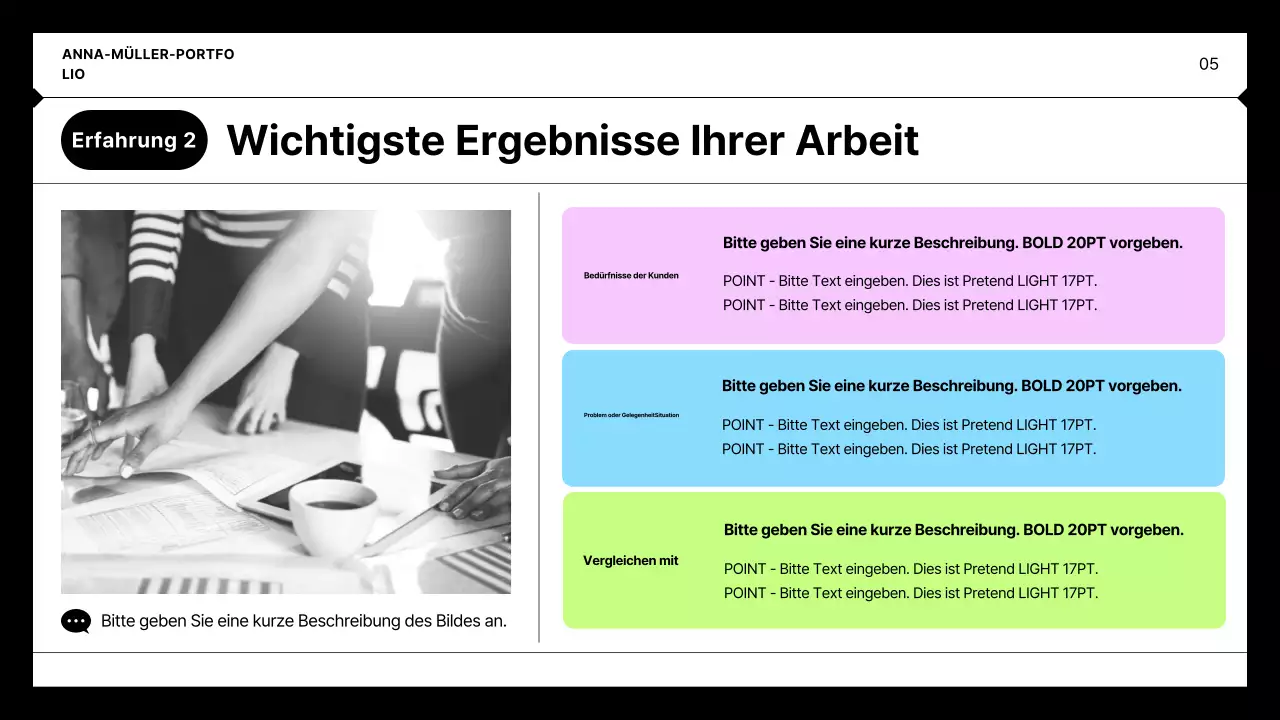 Schwarzes Minimal-Portfolio Portfolio