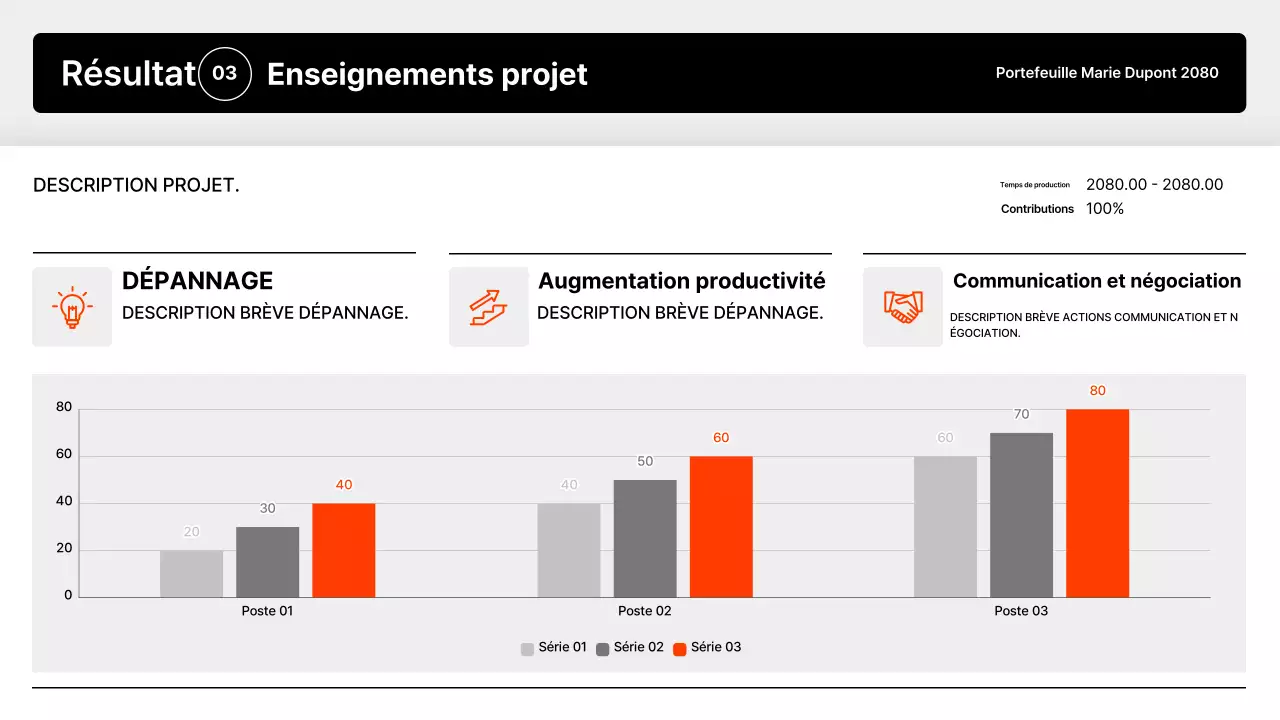 Présentation du portefeuille minimaliste noir