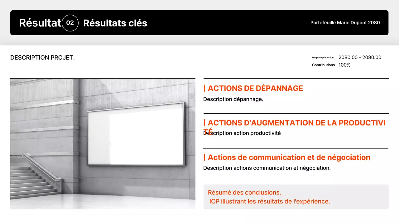 Présentation du portefeuille minimaliste noir