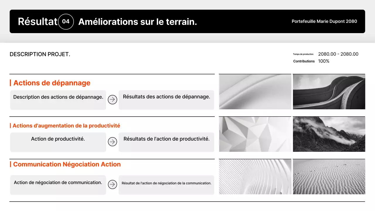 Présentation du portefeuille minimaliste noir